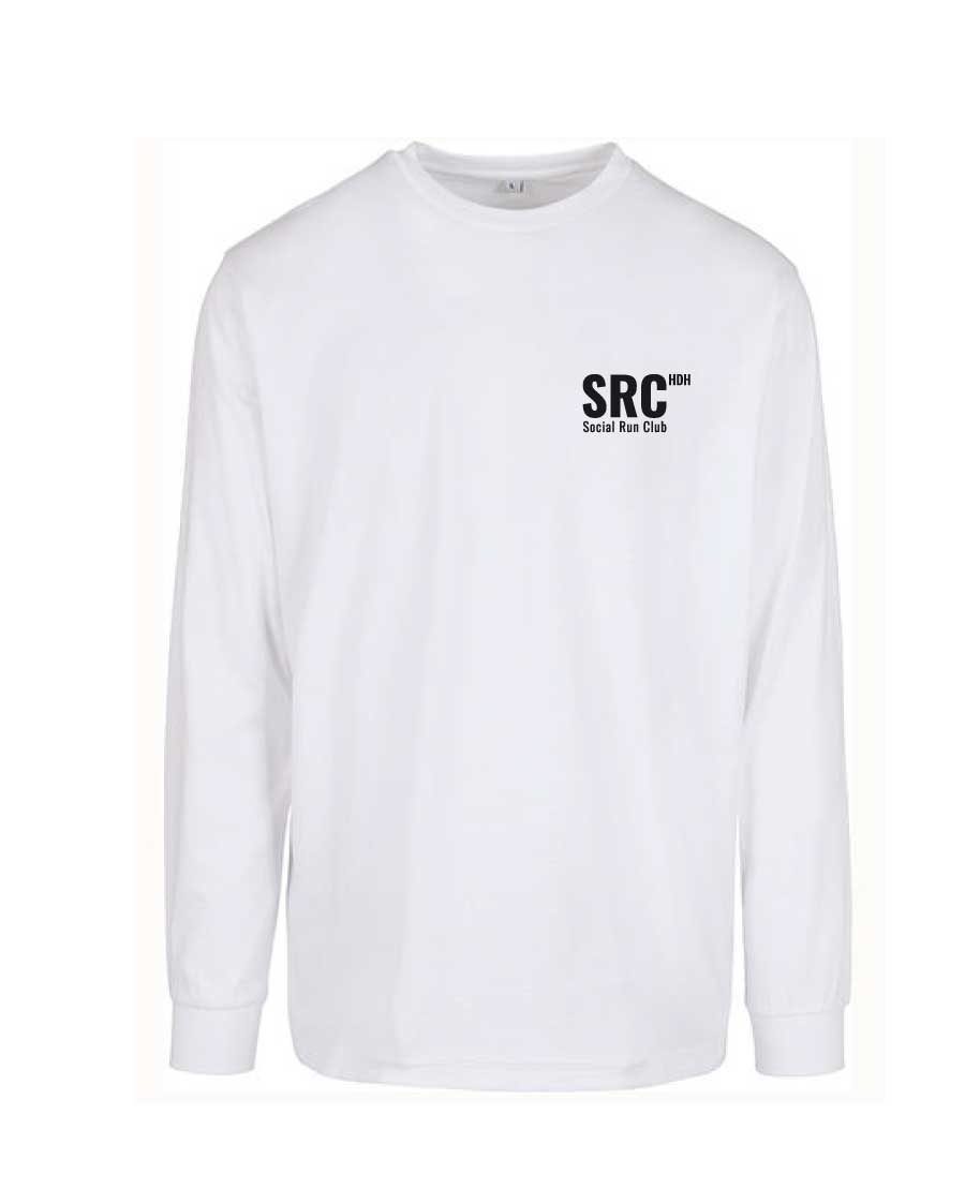 Social Run Club - Longsleeve White