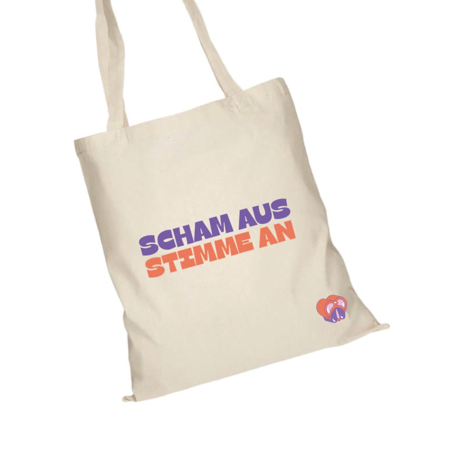 Clit Club - Scham aus Stimme an Baumwolltasche