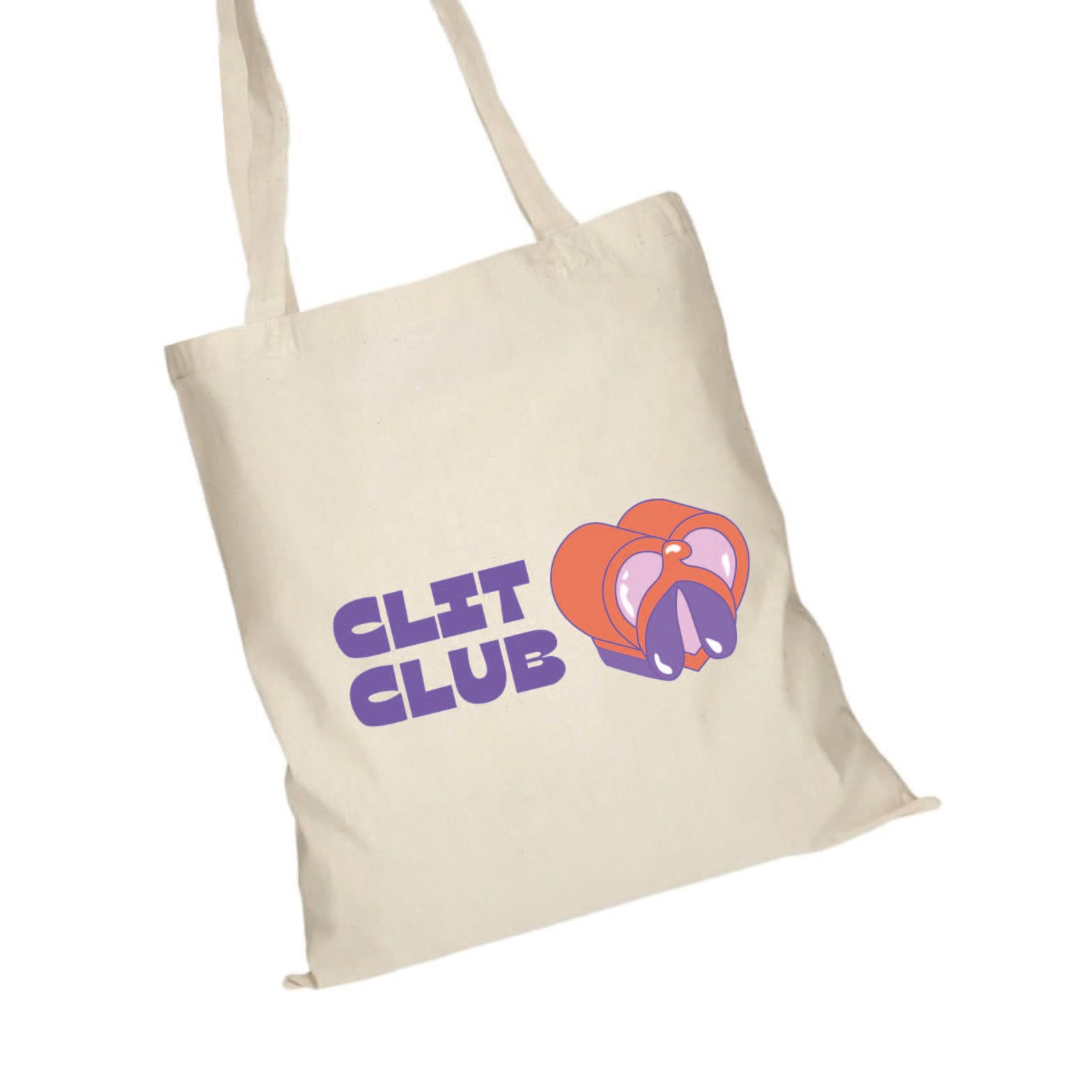 Clit Club - Scham aus Stimme an Baumwolltasche